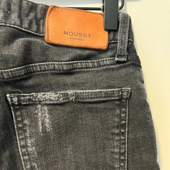 MOUSSY VINTAGE MV Velma Skinny Jeans Black‎ size 24 - Picture 8 of 11